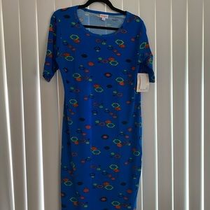 LuLaRoe Julia - Size Large NEW WITH TAGS